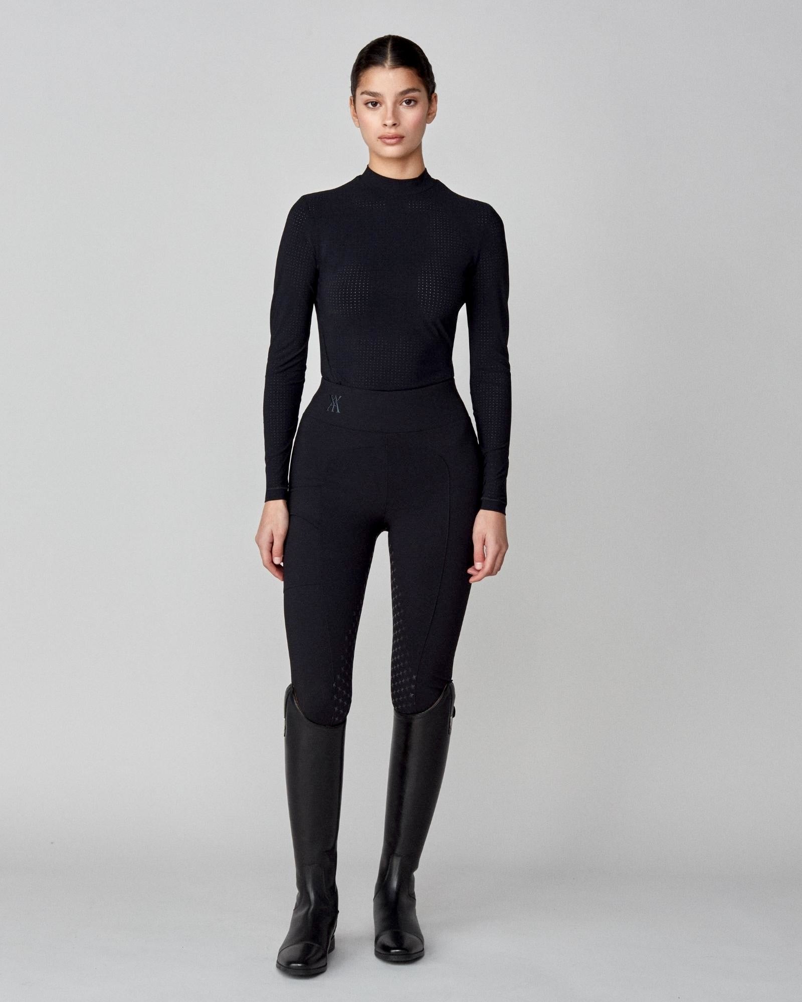 AirTech Long Sleeve Top in Black