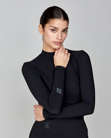 AirTech Long Sleeve Top in Black