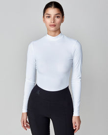 AirTech Long Sleeve Top in White