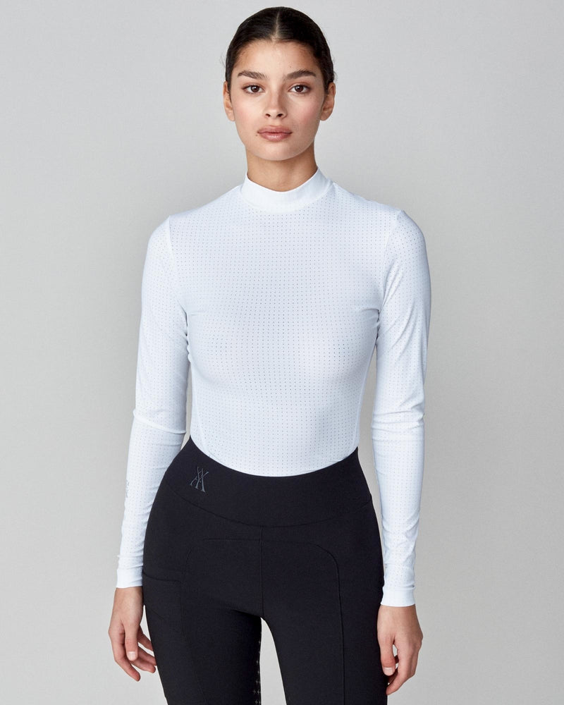 AirTech Long Sleeve Top in White