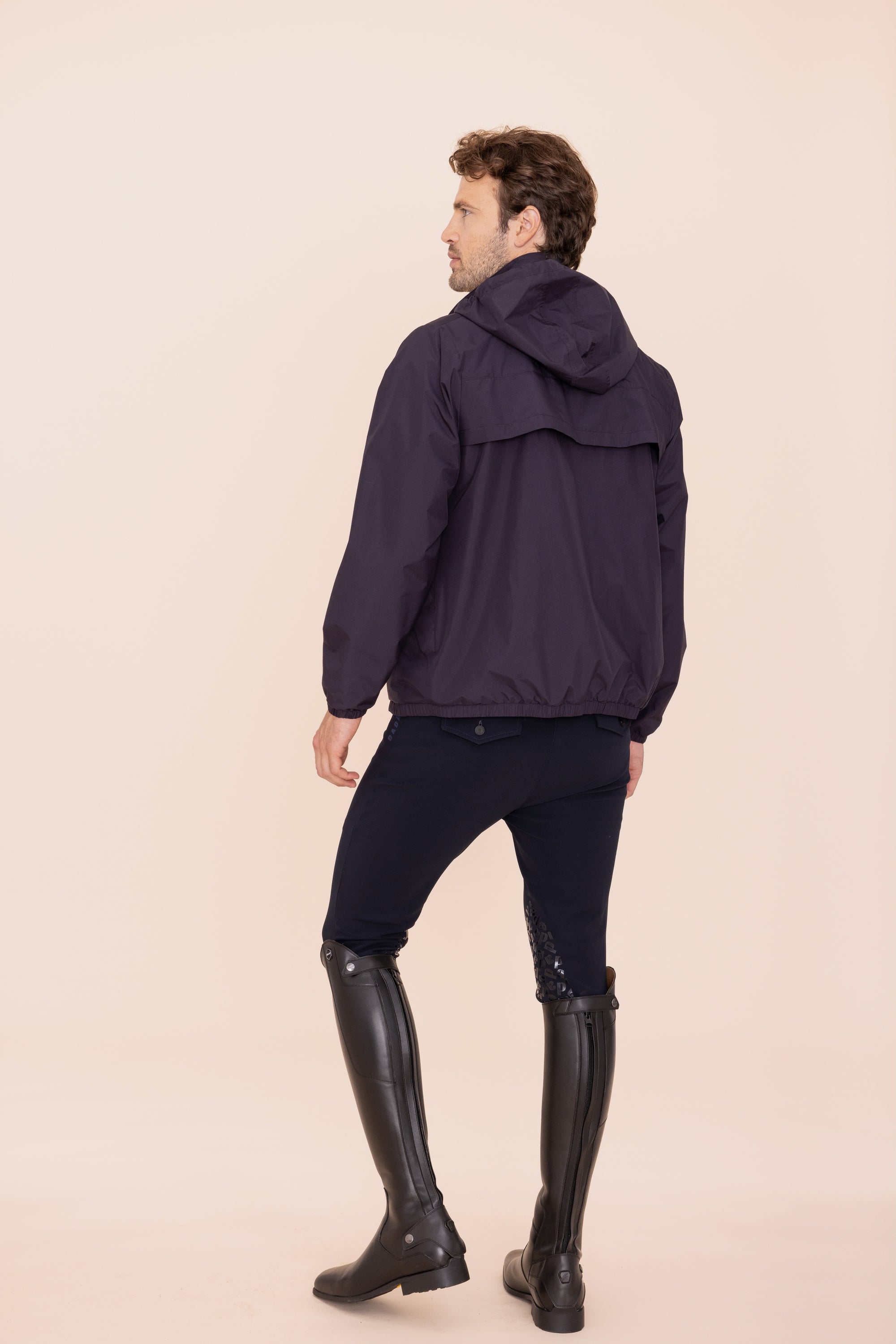 Unisex Apache Rain Jacket in Plum