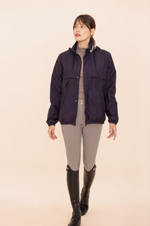 Unisex Apache Rain Jacket in Plum