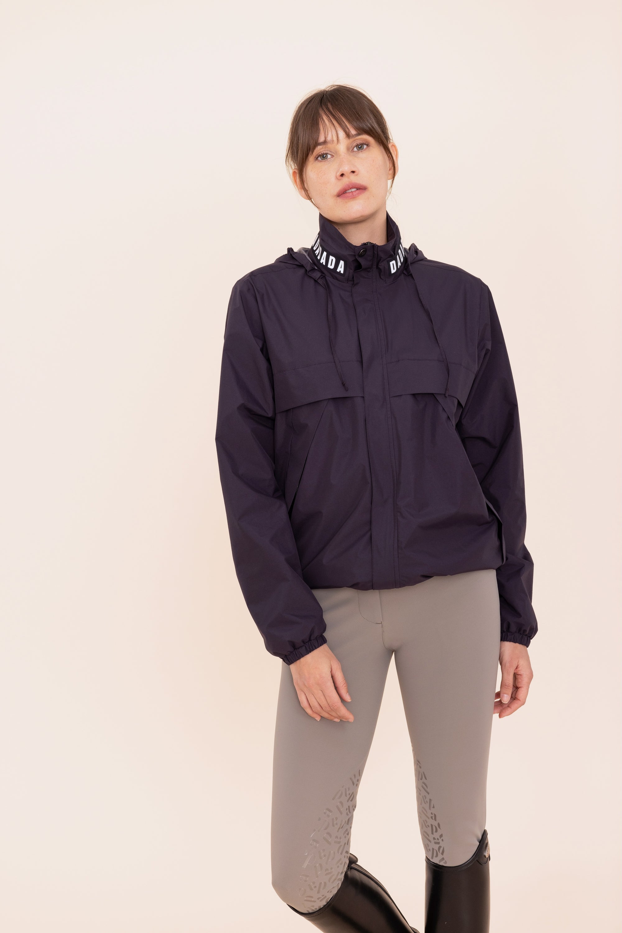 Unisex Apache Rain Jacket in Plum