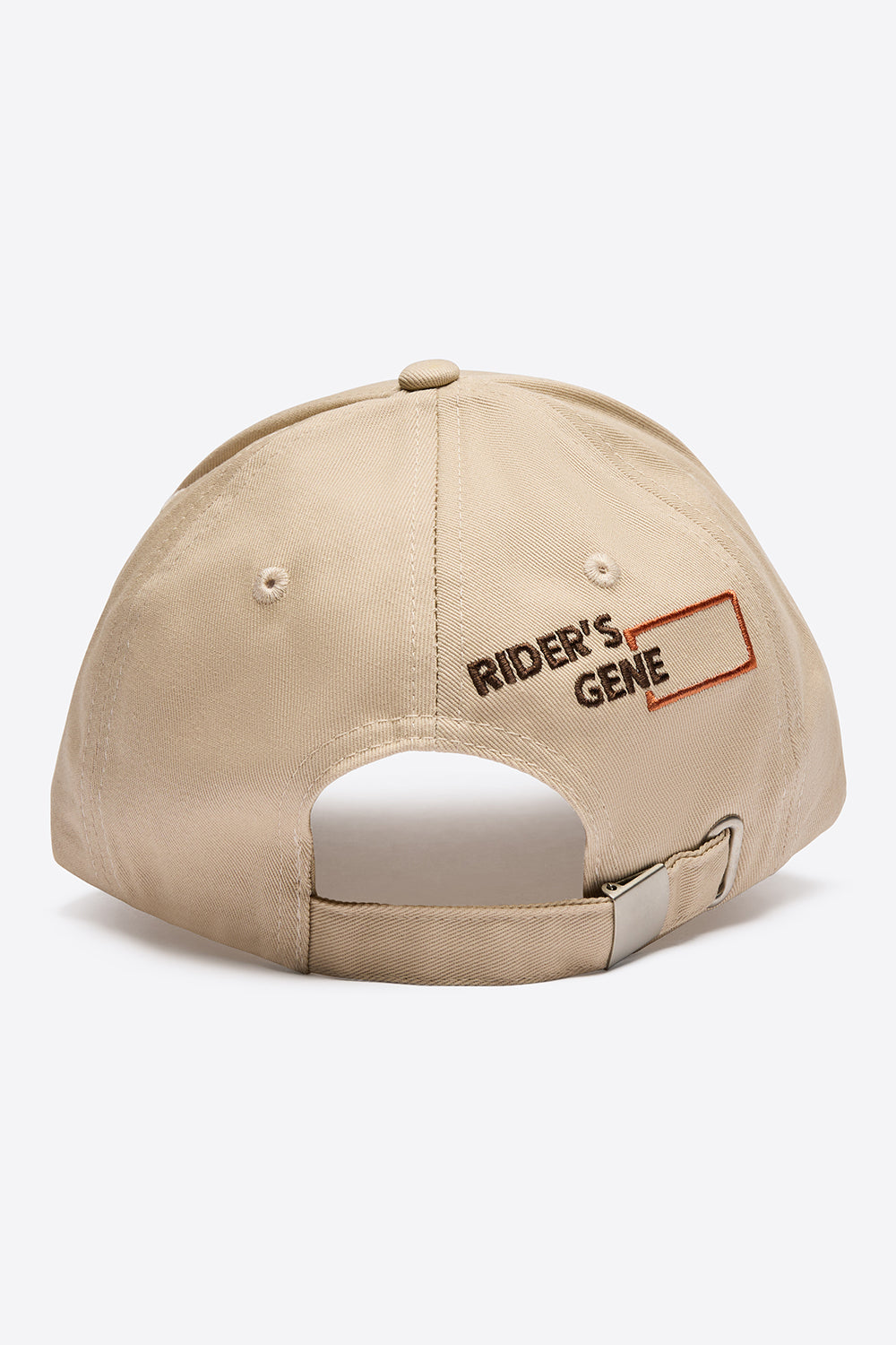 Embroidered Cap in Beige