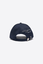 Embroidered Cap in Navy