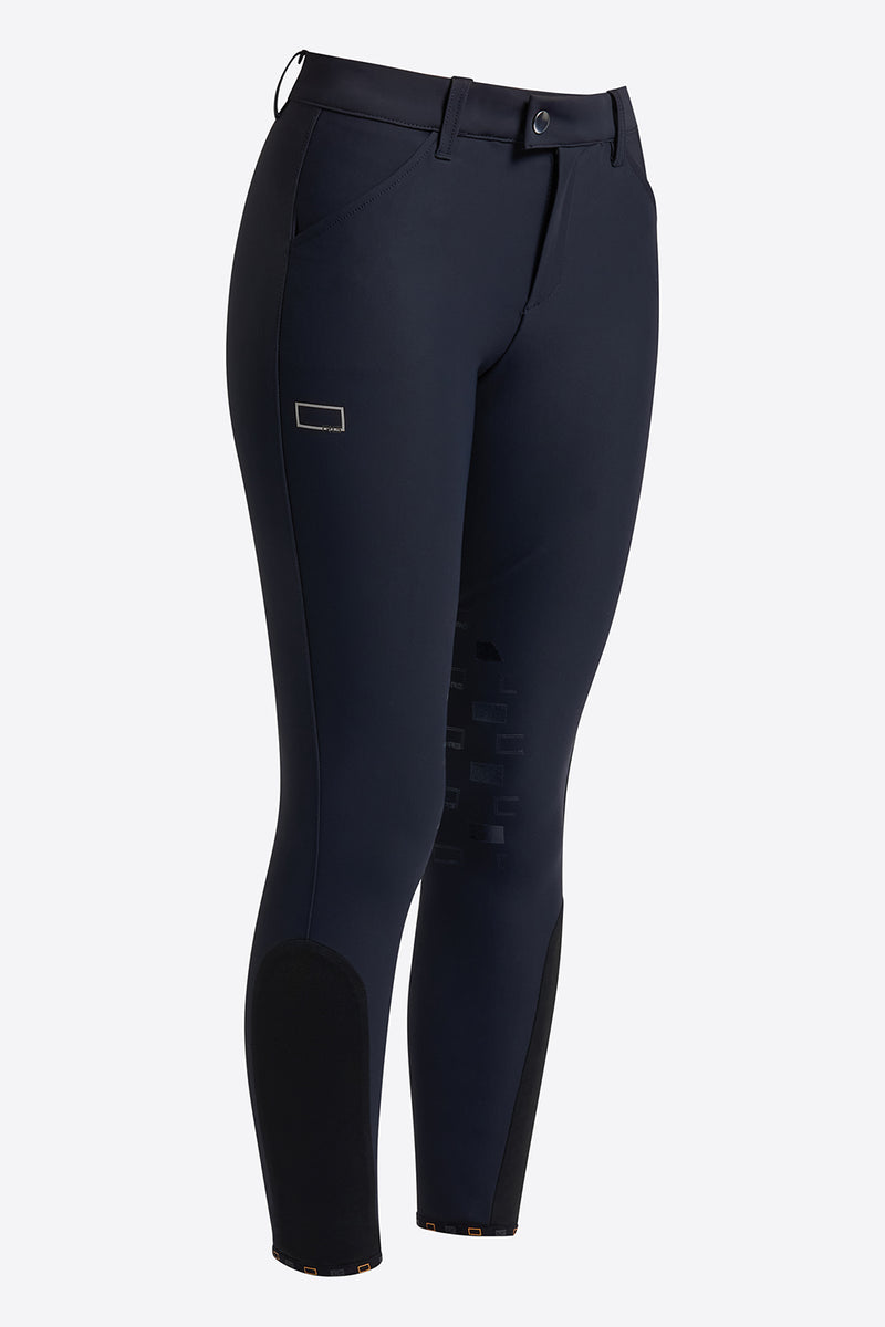 Unisex Young Rider Jumping Breeches in Navy