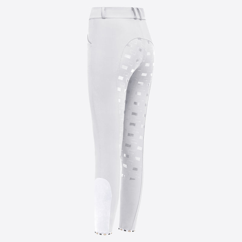 High-Rise Dressage Breeches in White