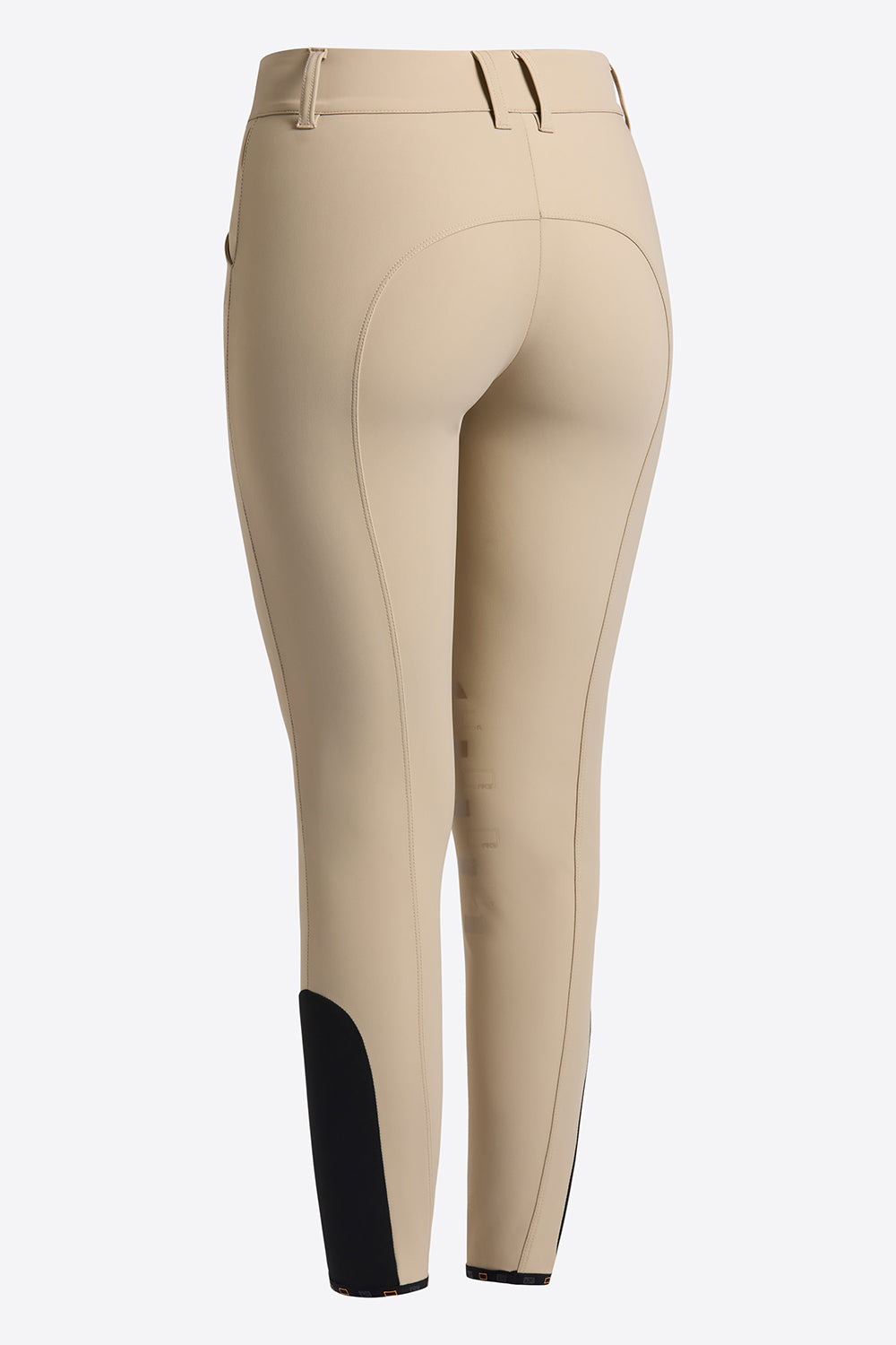 High-Rise Jumping Breeches in Beige