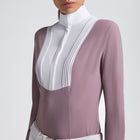 American Long Sleeve Show Shirt in Grape Shake