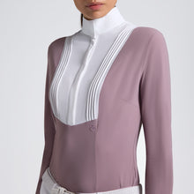 American Long Sleeve Show Shirt in Grape Shake