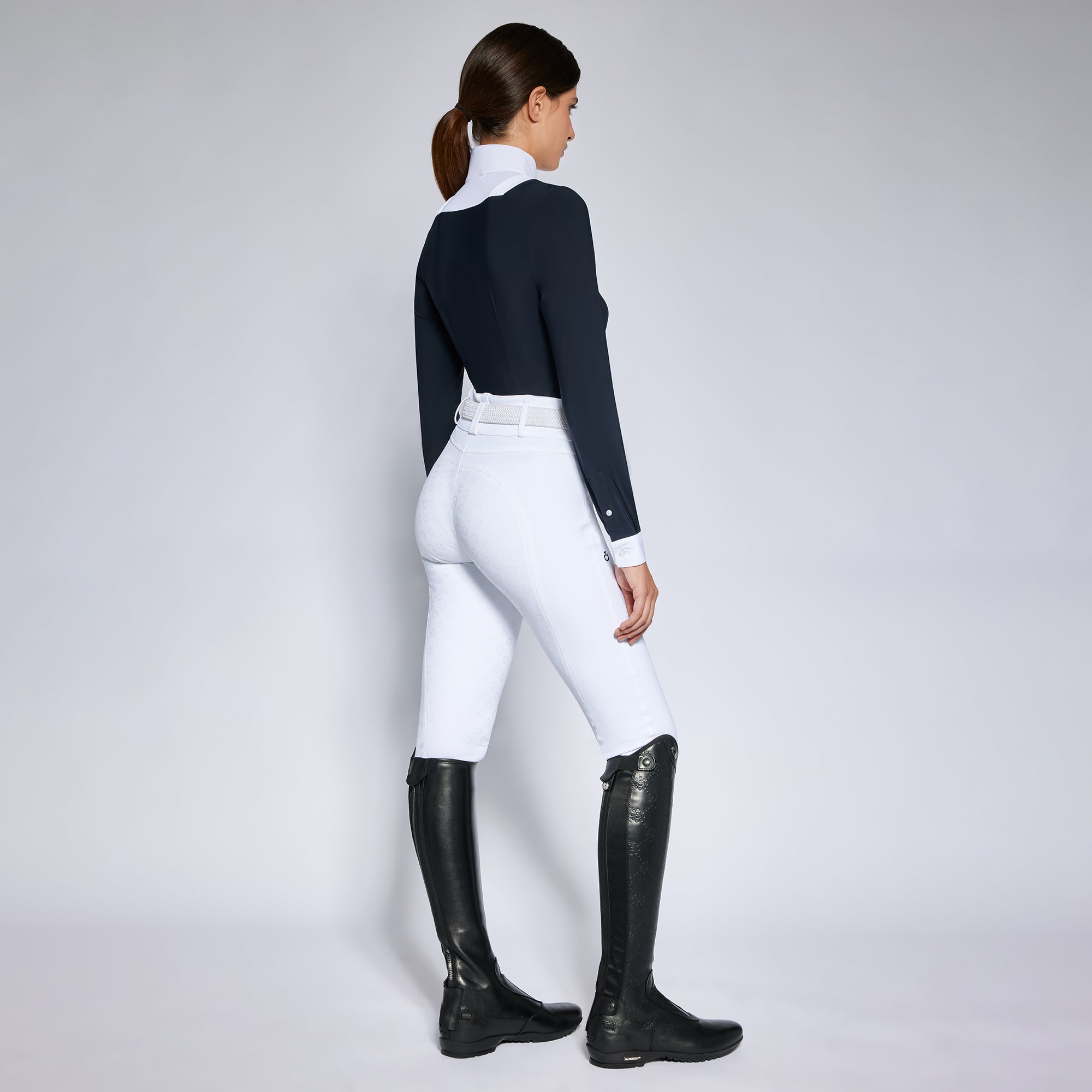 American Long Sleeve Show Shirt in Navy