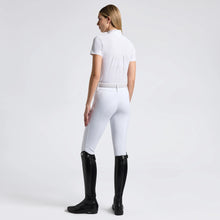 Jersey Short Sleeve Show Shirt in White