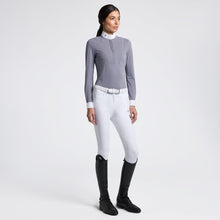 Striped Long Sleeve Show Shirt in Navy