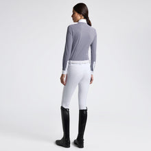 Striped Long Sleeve Show Shirt in Navy