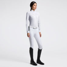 Pleated Long Sleeve Show Shirt in White