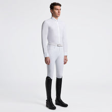 Guibert Oxford Long Sleeve Show Shirt in White