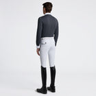 Guibert Oxford Long Sleeve Show Shirt in Slate Blue