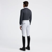 Guibert Oxford Long Sleeve Show Shirt in Slate Blue