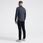 Guibert Oxford Long Sleeve Show Shirt in Slate Blue