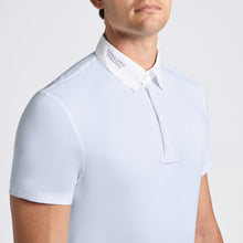 Jersey Short Sleeve Show Shirt in Blue