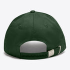 Cotton Cap with an Embroidered Logo in Dark Green