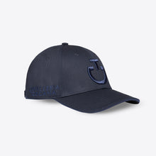 Cotton Cap with an Embroidered Logo in Navy