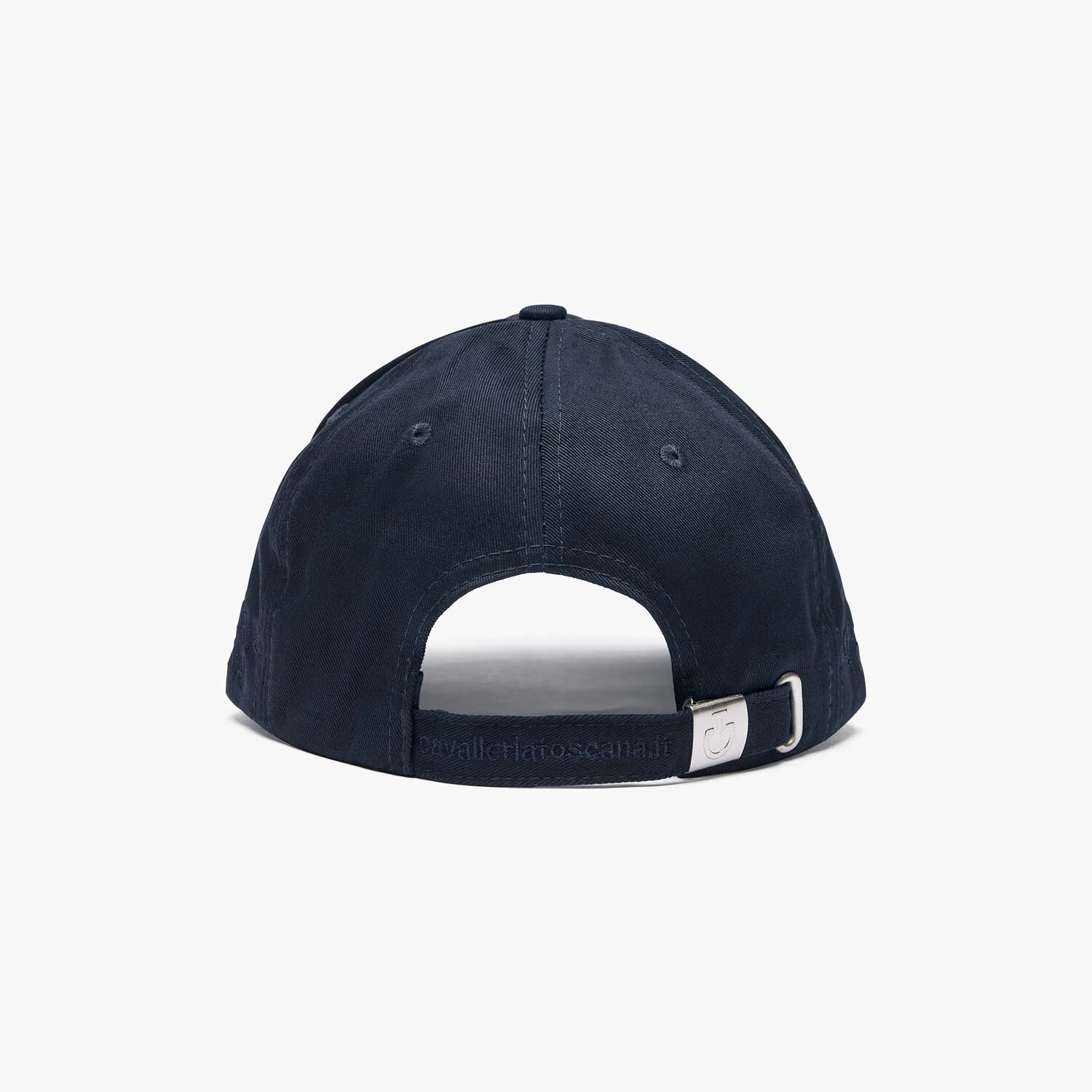 Cotton Cap with an Embroidered Logo in Navy