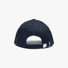 Cotton Cap with an Embroidered Logo in Navy