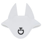 Lightweight Jersey Ear Bonnet in White