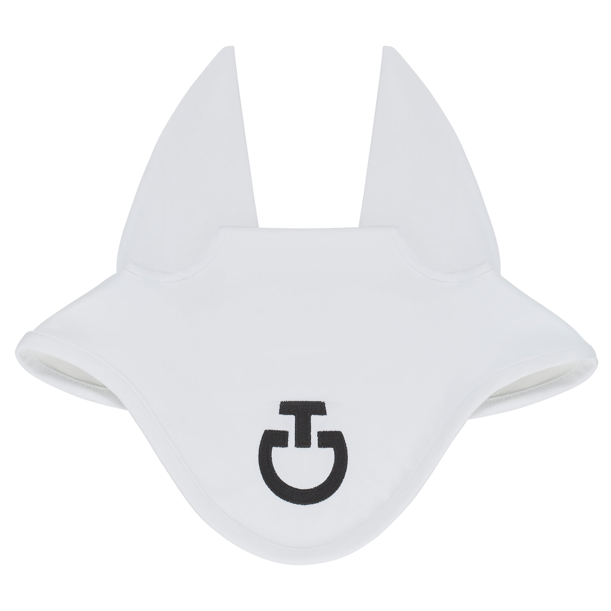 Lightweight Jersey Ear Bonnet in White