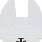 Lightweight Jersey Ear Bonnet in White