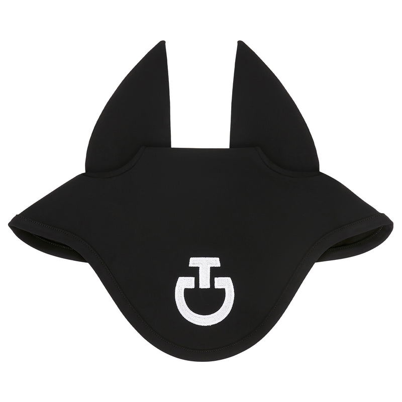 Lightweight Jersey Ear Bonnet in Black