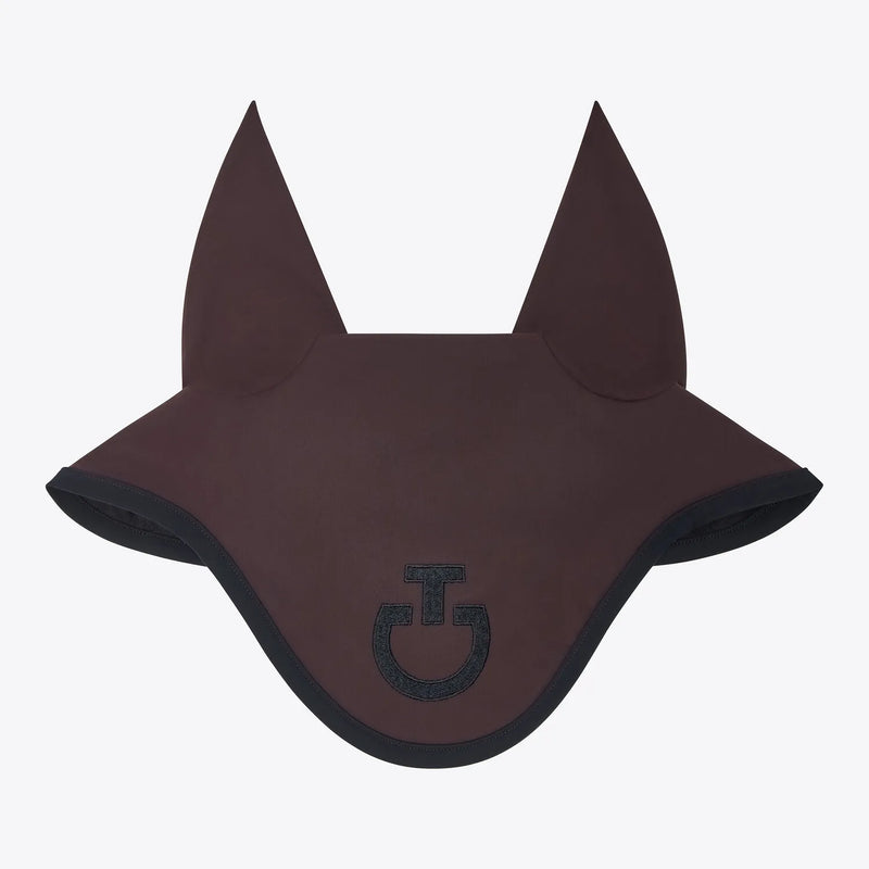 Soundless Jersey Ear Bonnet in Dark Brown