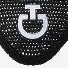 Lightweight Crochet Ear Bonnet in Black