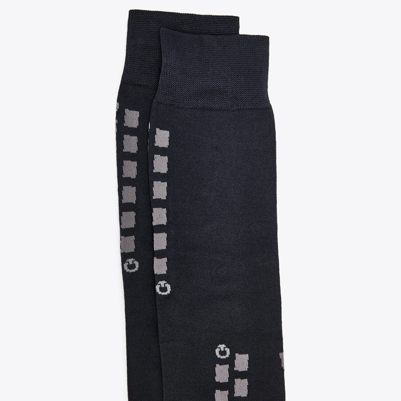 Block Socks in Navy