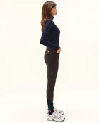 Calder Long Sleeve Turtleneck Top in Marine