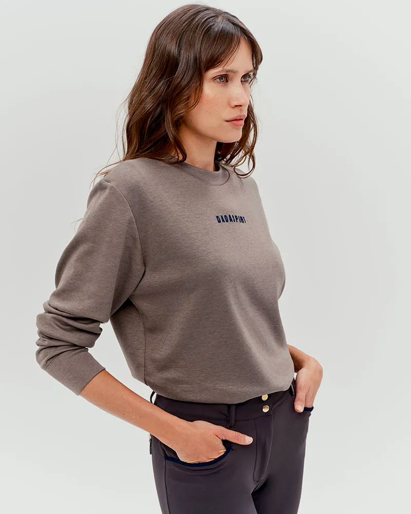 Unisex Caspian Sweatshirt in Mocha