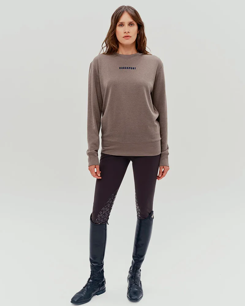 Unisex Caspian Sweatshirt in Mocha