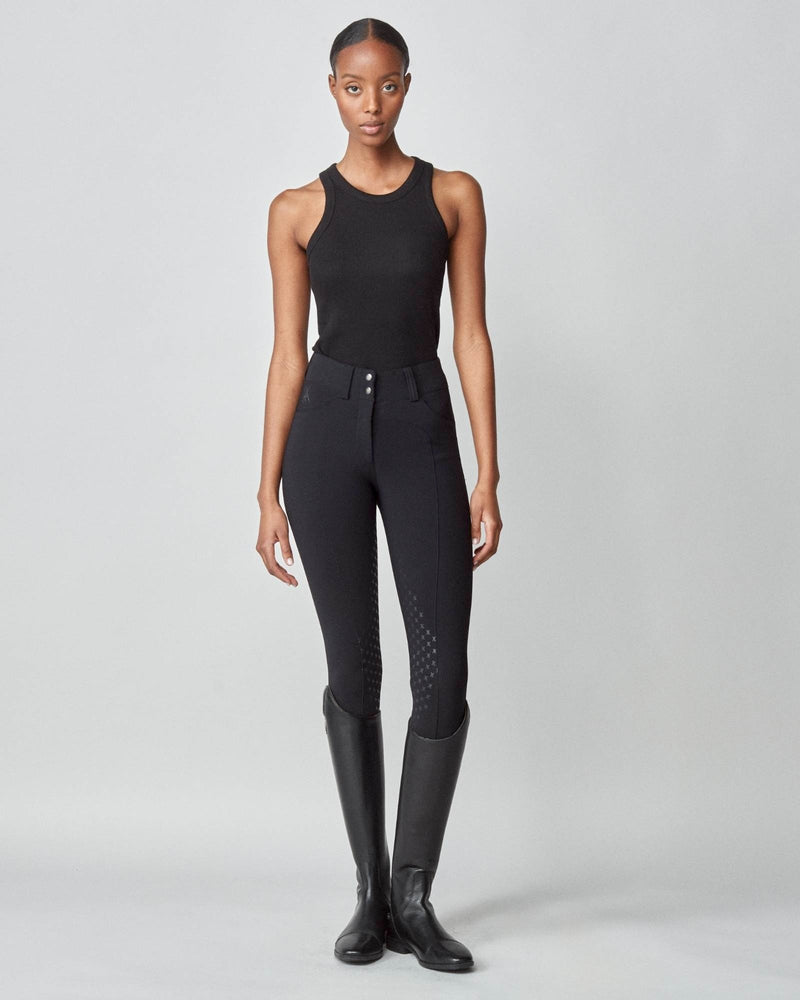 Compression Performance Breeches in Black