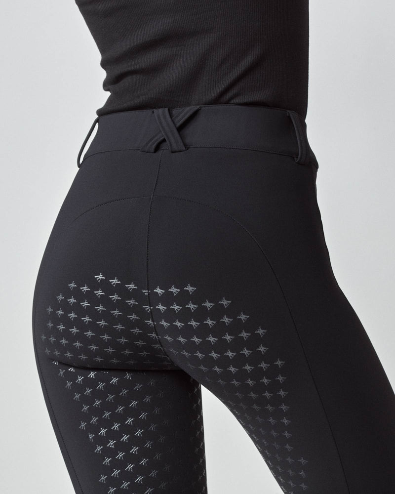 Compression Performance Breeches in Black
