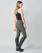 Compression Performance Breeches in Green