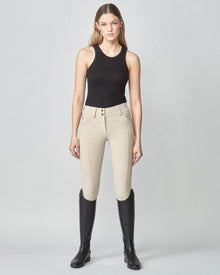 Compression Performance Breeches in Tan