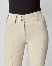 Compression Performance Breeches in Tan