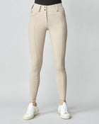 Compression Performance Breeches in Tan