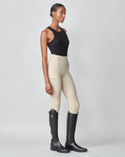 Compression Pull-On Riding Breeches in Tan