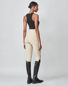 Compression Pull-On Riding Breeches in Tan