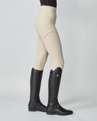 Compression Pull-On Riding Breeches in Tan
