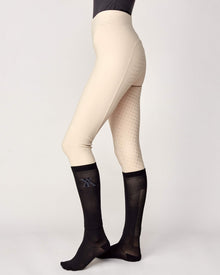 Compression Riding Socks in Black