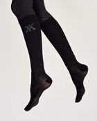 Compression Riding Socks in Black