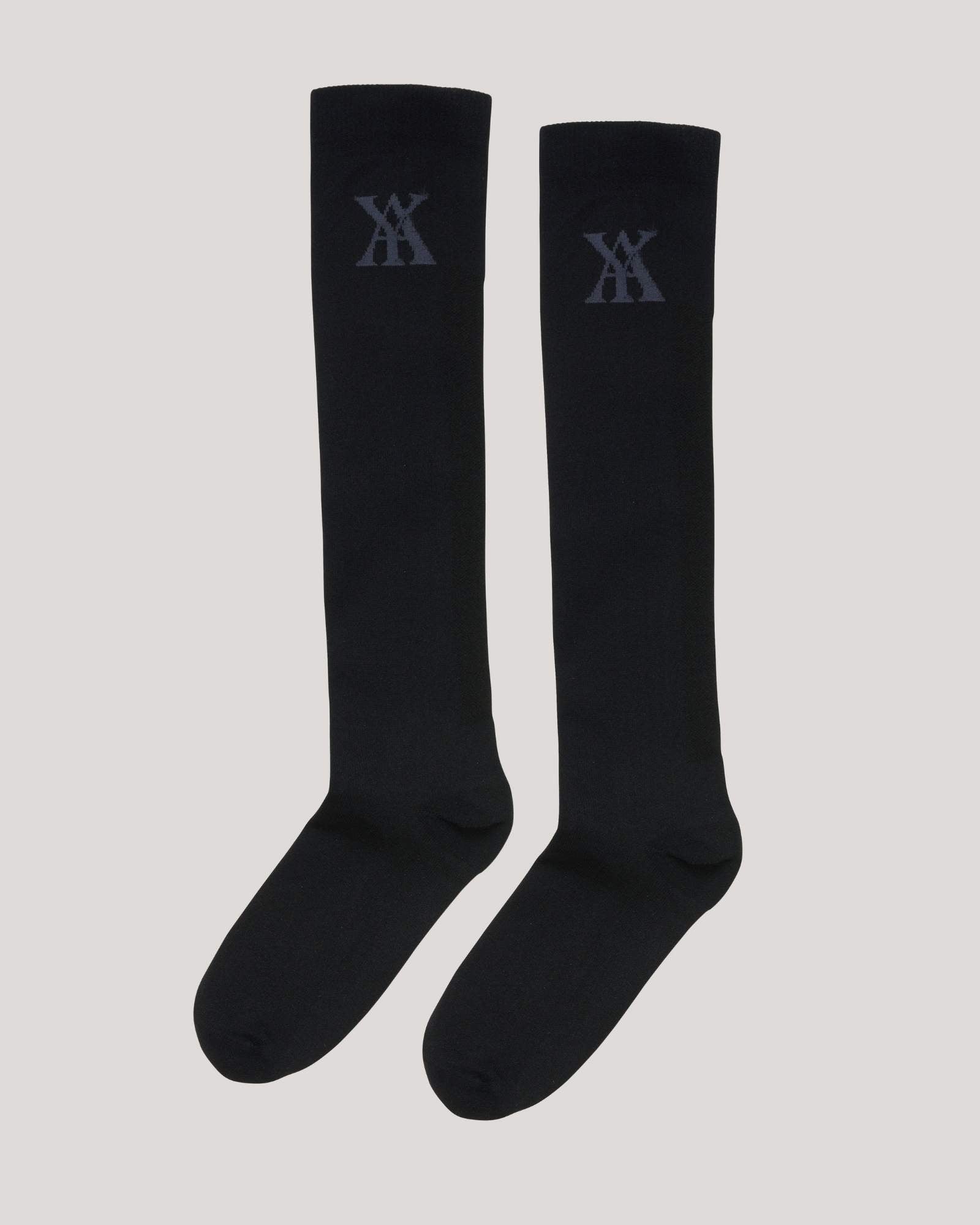 Compression Riding Socks in Black